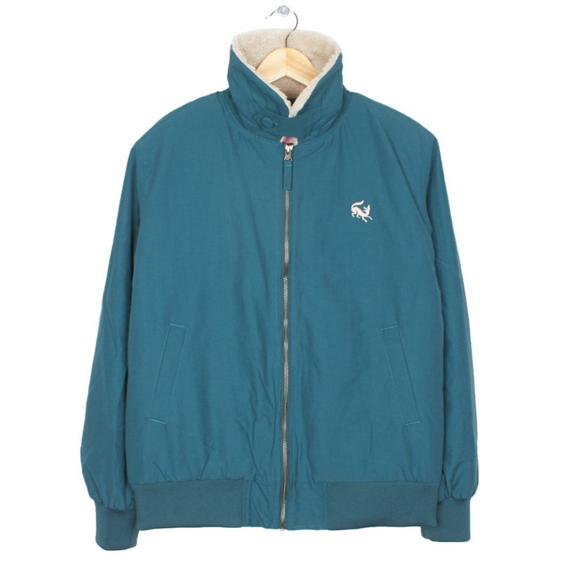 BY PARRA TOPPER HARLEY JACKET SCARED FOX // DEEP SEA GREEN
