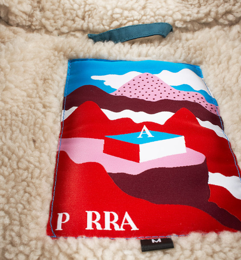 BY PARRA TOPPER HARLEY JACKET SCARED FOX // DEEP SEA GREEN