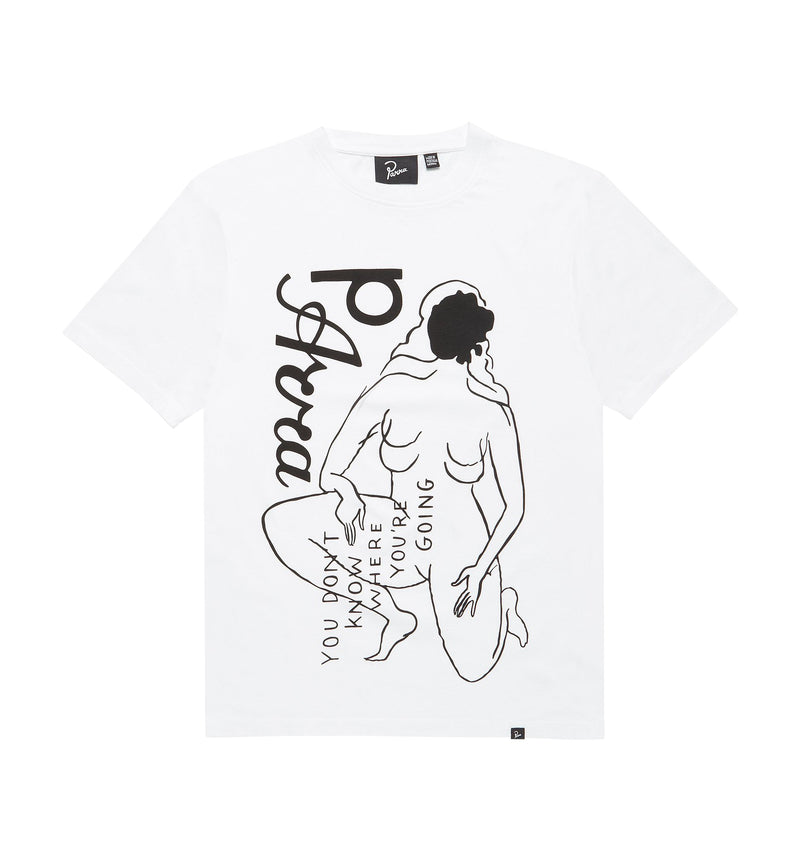 BY PARRA NOT GOING T-SHIRT // WHITE