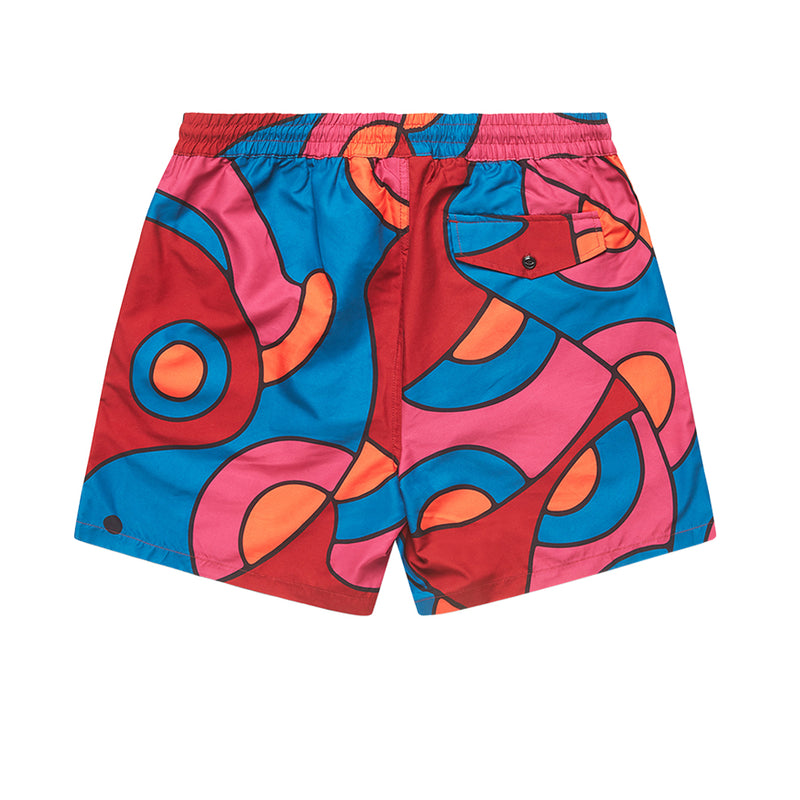 BY PARRA SERPENT PATTERN SWIMSHORTS // MULTI
