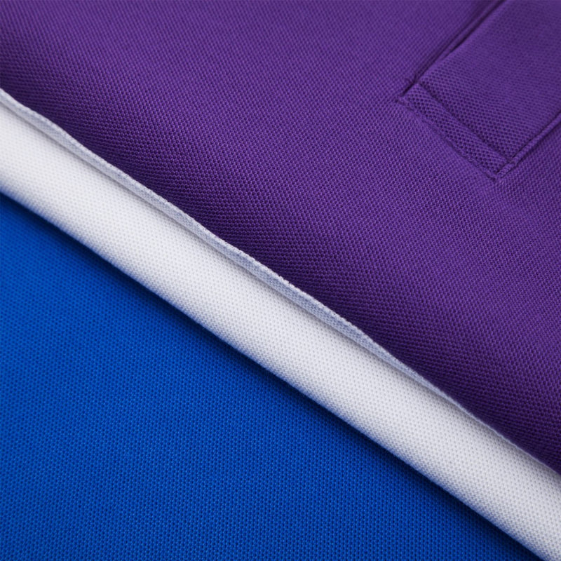 HÉLAS TRIO POLO // PURPLE/WHITE/BLUE