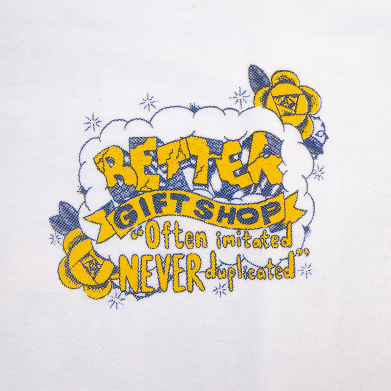 Better™ GIFT SHOP AGAMEX "Often Imitated" S/S T-SHIRT // WHITE