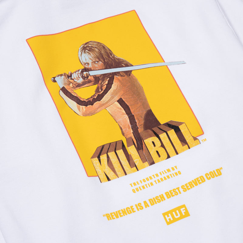HUF X KILL BILL BRIDE PULLOVER HOODIE // WHITE