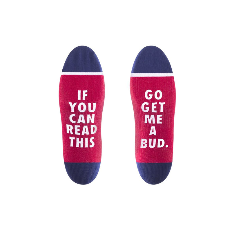 HUF X BUDWEISER THIS BUDS FOR YOU CREW SOCK // RED