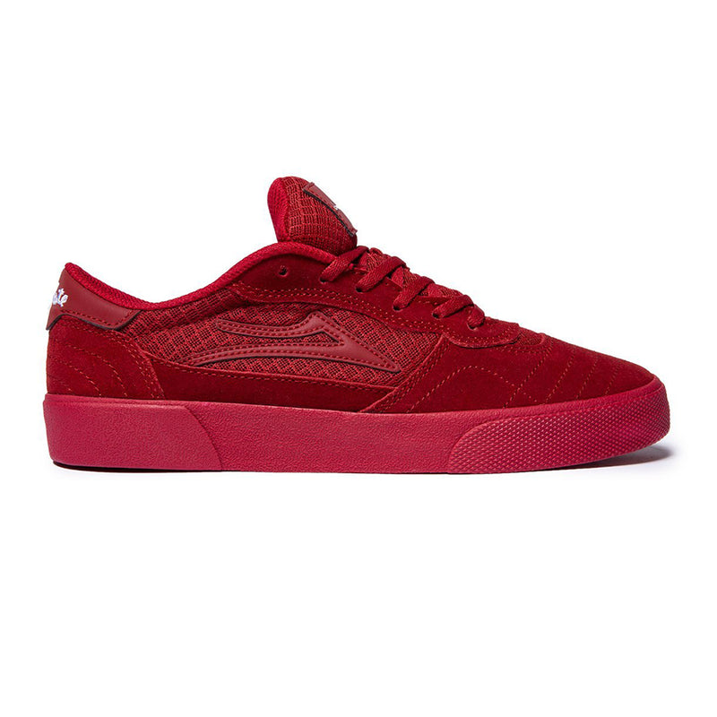 LAKAI CAMBRIDGE X CHOCOLATE // RED/REFLECTIVE SUEDE