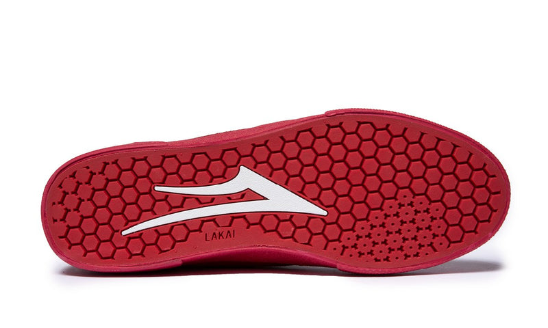 LAKAI CAMBRIDGE X CHOCOLATE // RED/REFLECTIVE SUEDE