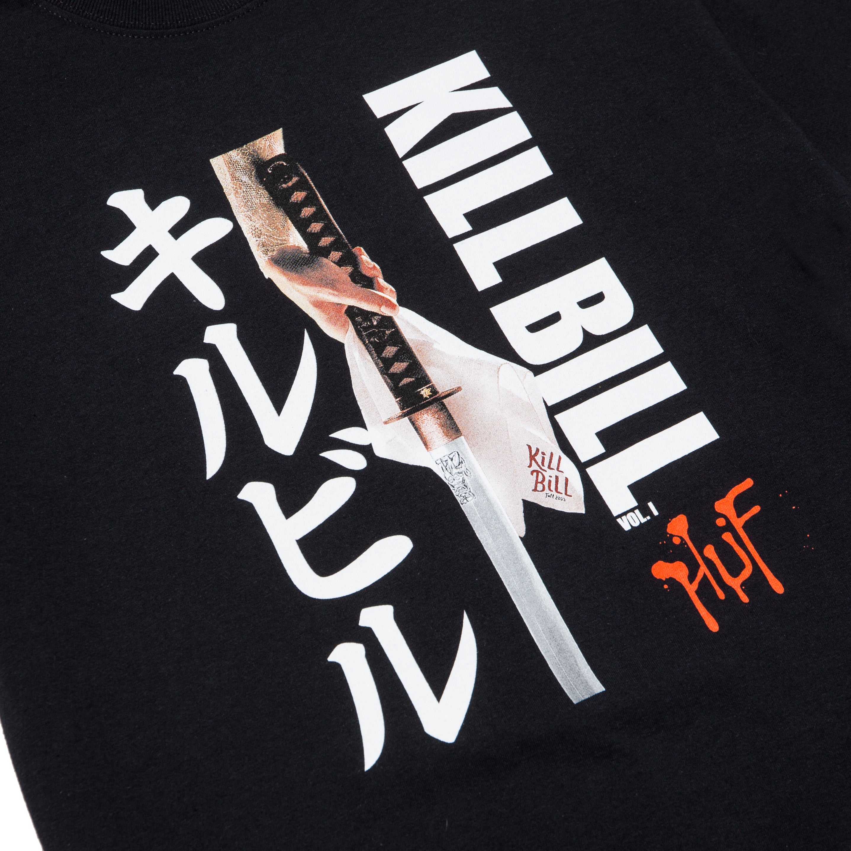 HUF X KILL BILL CHAPTERS T-SHIRT // BLACK – Collateral