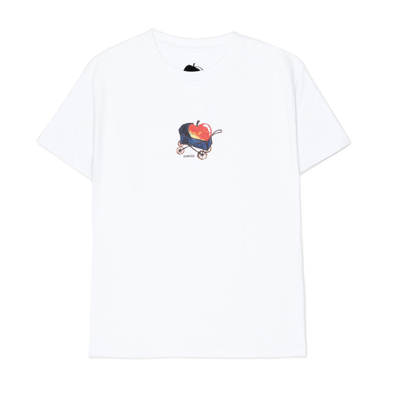 DANCER BABY APPLE TEE // WHITE