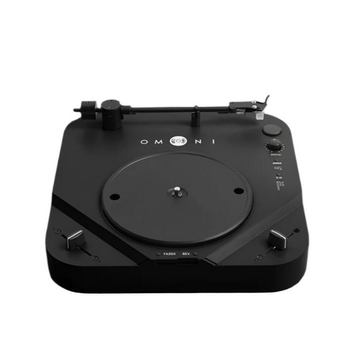 HEADACHESOUND OMNI // THE WORLD 1 PORTABLE DVS TURNTABLE. – Collateral