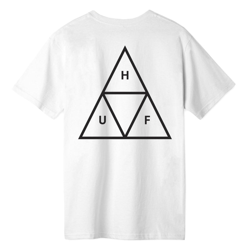 HUF TRIPLE TRIANGLE T-SHIRT // WHITE