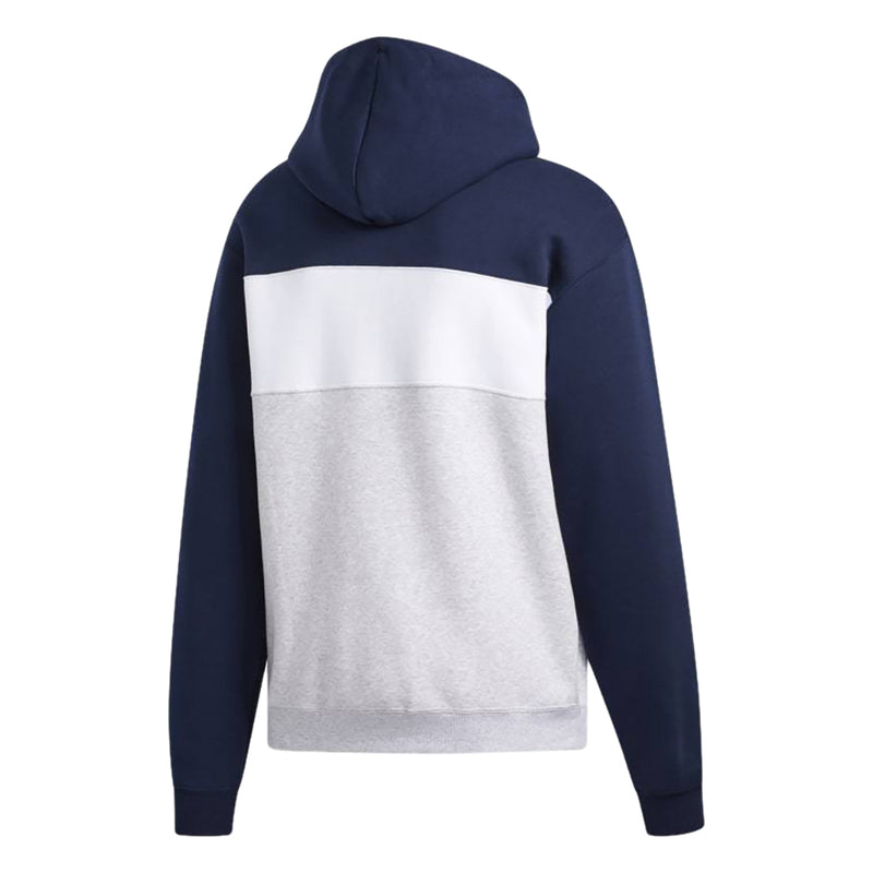 adidas SKATEBOARDING ELEVATED TRI HOODIE // COLLEGIATE NAVY/PALE MELANGE/COLLEGIATE PURPLE/COLLEGIATE PURPLE