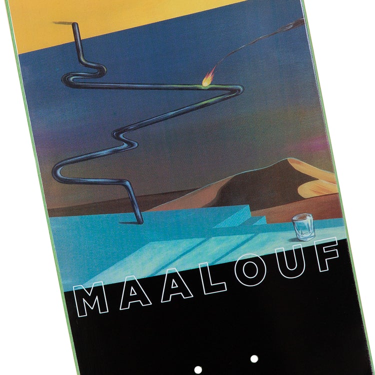 WKND FIRE IN THE PIPE CHRISTIAN MAALOUF DECK BLACK // 8.0'' & 8.5''