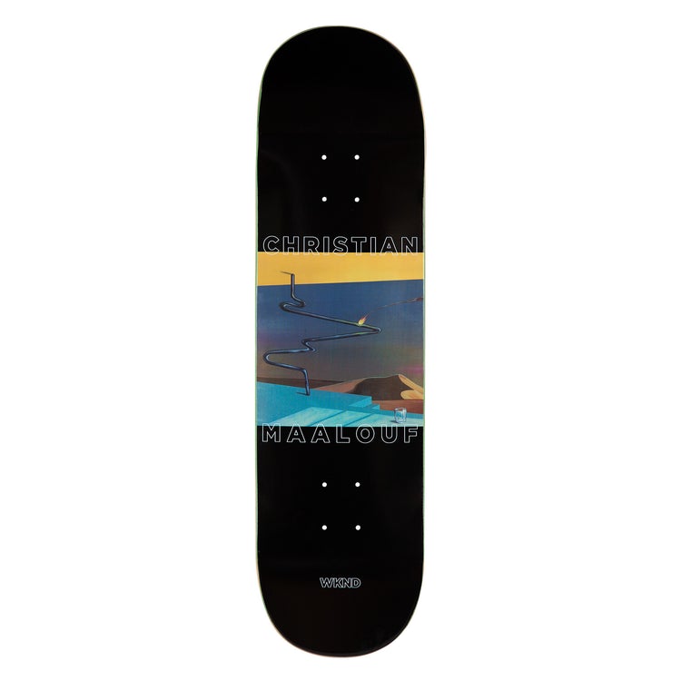 WKND FIRE IN THE PIPE CHRISTIAN MAALOUF DECK BLACK // 8.0'' & 8.5''