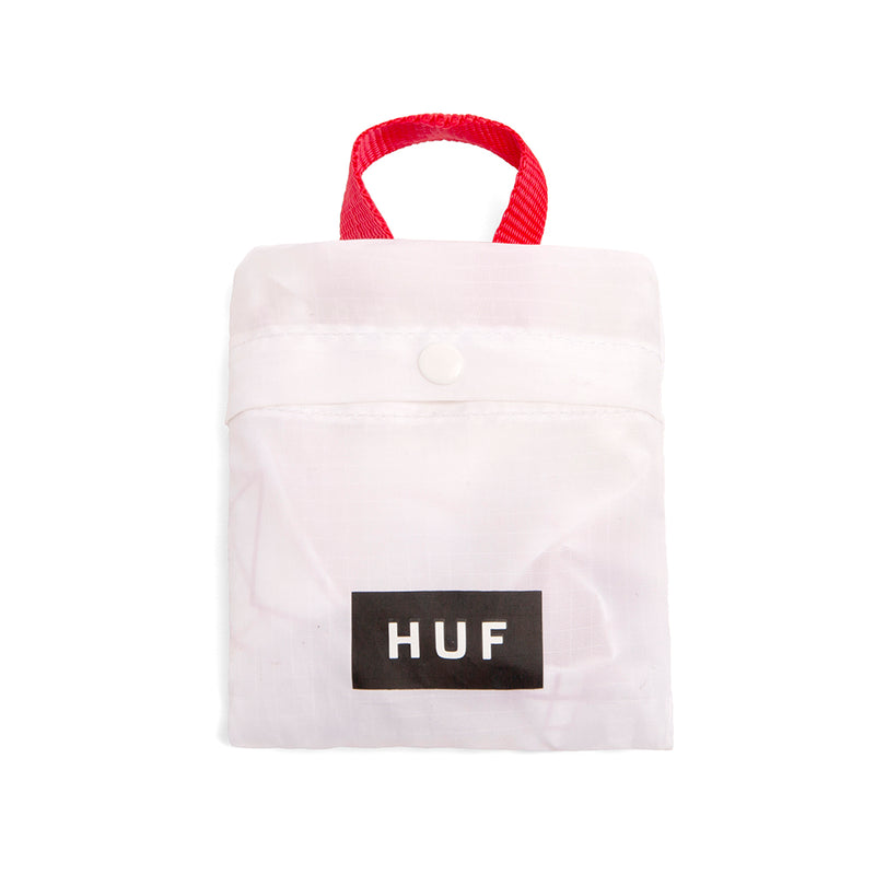 HUF FUCK IT PACKABLE BODEGA BAG // WHITE