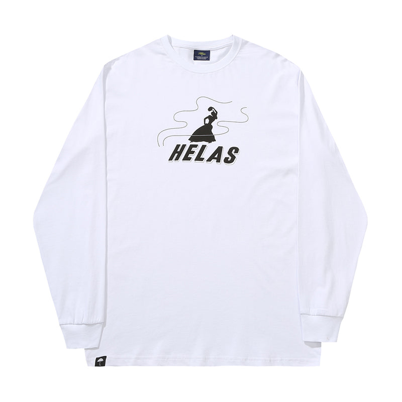 HÉLAS GIPSY L/S TEE // WHITE