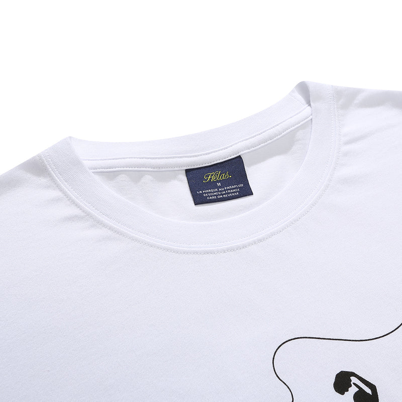 HÉLAS GIPSY L/S TEE // WHITE