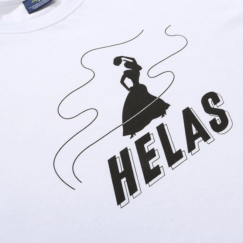 HÉLAS GIPSY L/S TEE // WHITE
