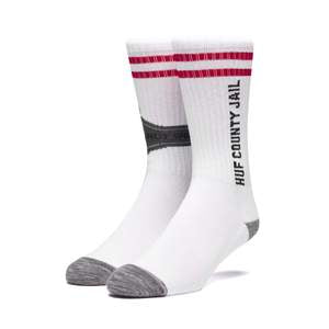 HUF HOUSE ARREST SOCK // WHITE