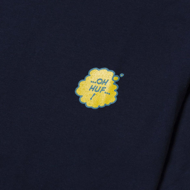 HUF MAKE EM CRY DUDE S/S TEE // FRENCH NAVY