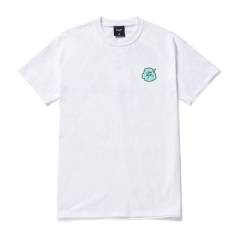 HUF MAKE EM CRY DUDE S/S TEE // WHITE