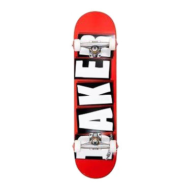BAKER BRAND LOGO COMPLETE RED/WHITE // 8.0"