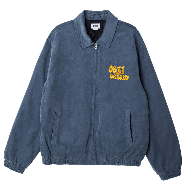 OBEY THE CREW CORDUROY JACKET // VINTAGE BLUE