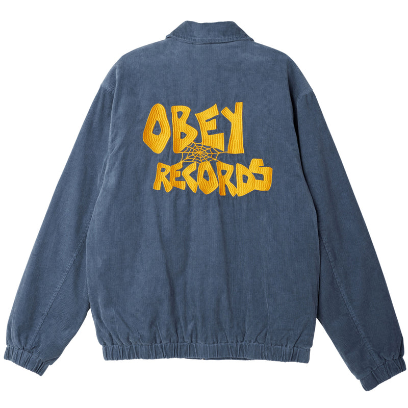 OBEY THE CREW CORDUROY JACKET // VINTAGE BLUE