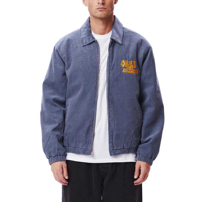 OBEY THE CREW CORDUROY JACKET // VINTAGE BLUE