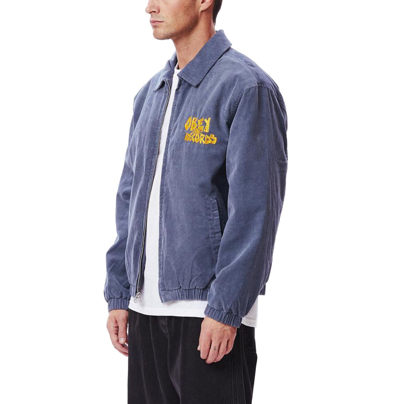 OBEY THE CREW CORDUROY JACKET // VINTAGE BLUE