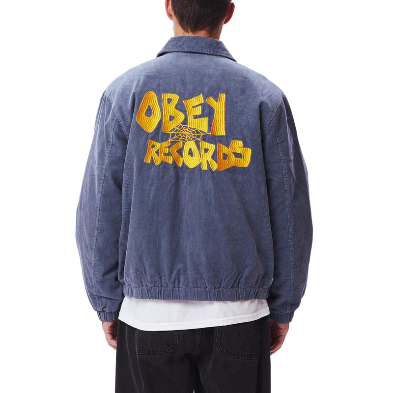 OBEY THE CREW CORDUROY JACKET // VINTAGE BLUE