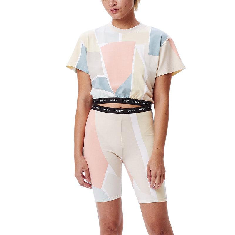 OBEY GLEN ASPEN SHORT // PEACH MULTI