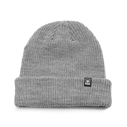 obey ruger beanie heather grey