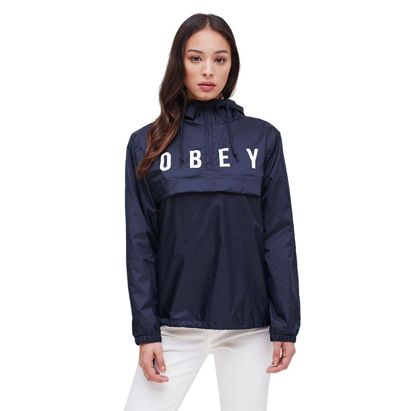 OBEY ANYWAY ANORAK // NAVY