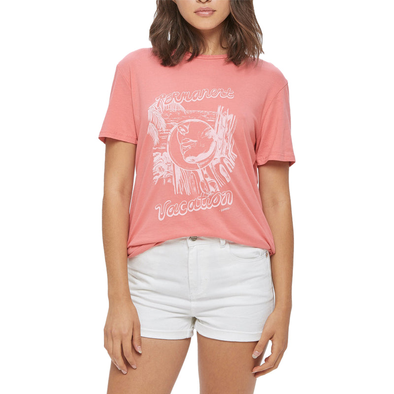 OBEY BREEZY CLASSIC TEE // CORAL
