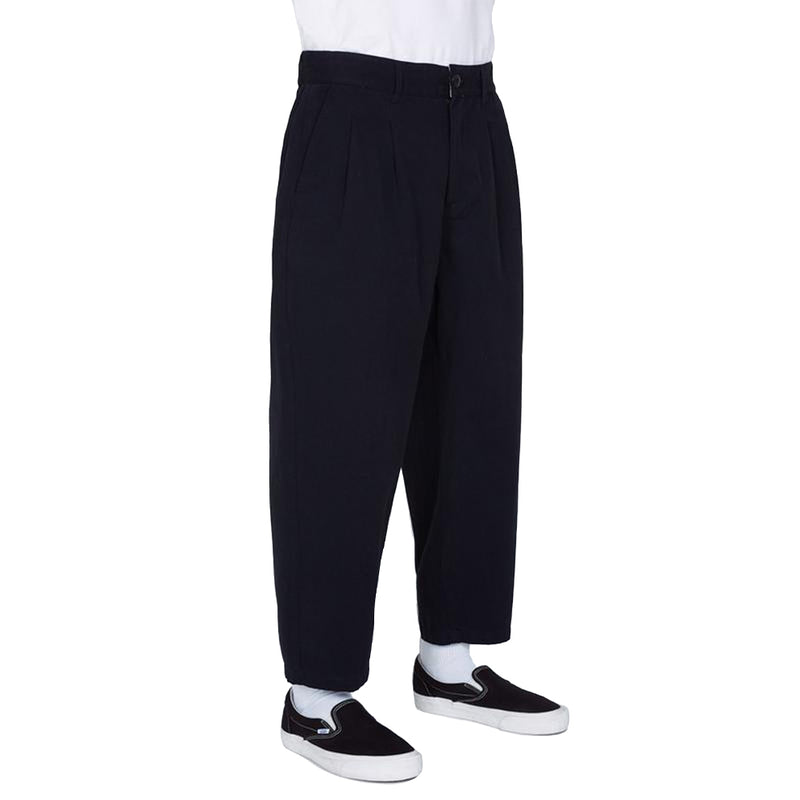 OBEY FUBAR PLEATED PANT // BLACK