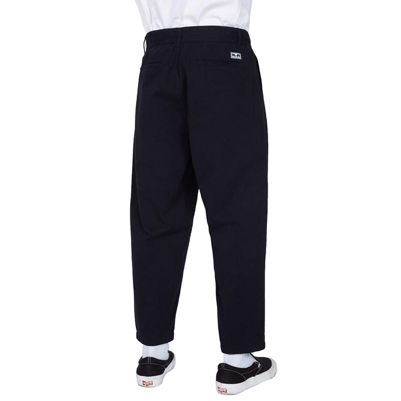 OBEY FUBAR PLEATED PANT // BLACK