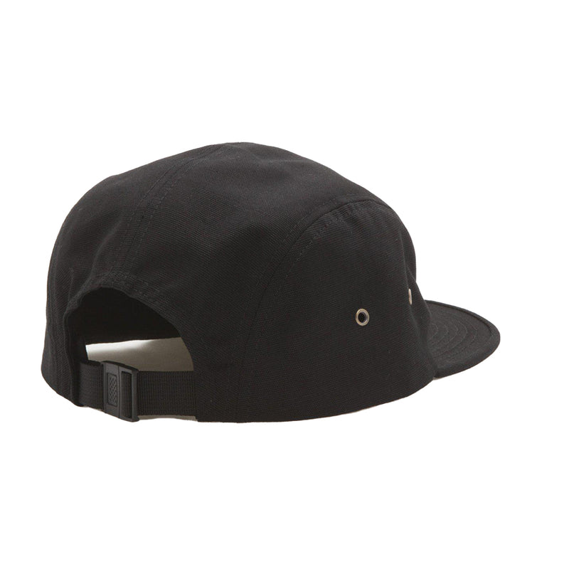 OBEY GRAND 5 PANEL HAT // BLACK