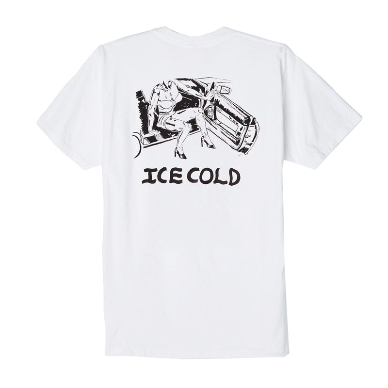 OBEY ICE COLD PREMIUM TEE // WHITE