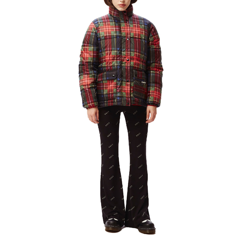 OBEY IRVING PUFFY COAT // BLACK MULTI
