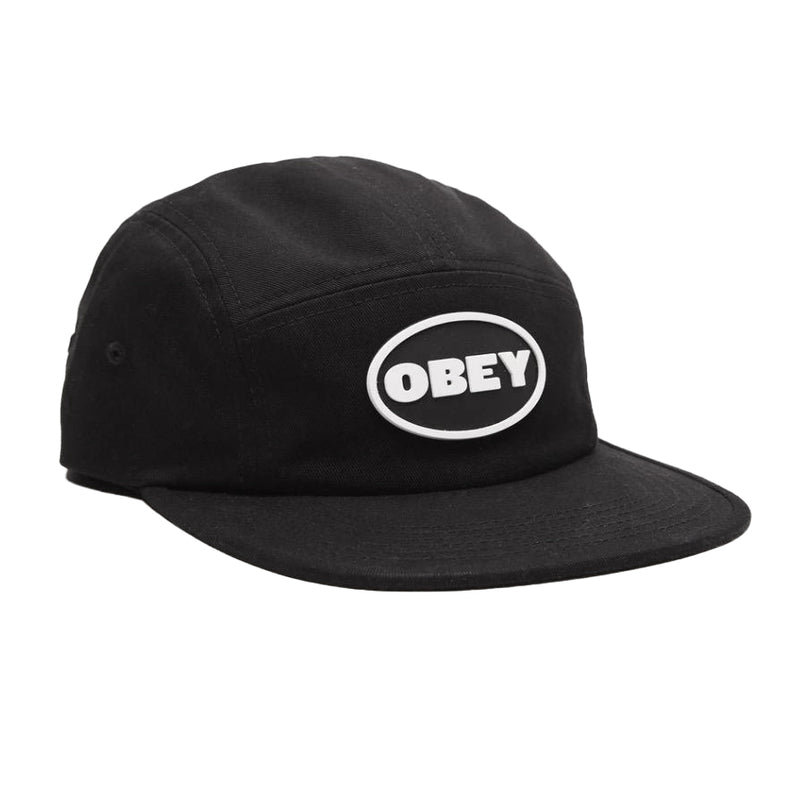 OBEY STRUGGLE CAMP CAP // BLACK