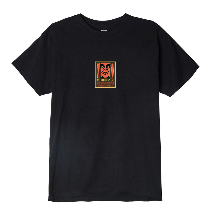 OBEY EXCLAMATION TEE // BLACK