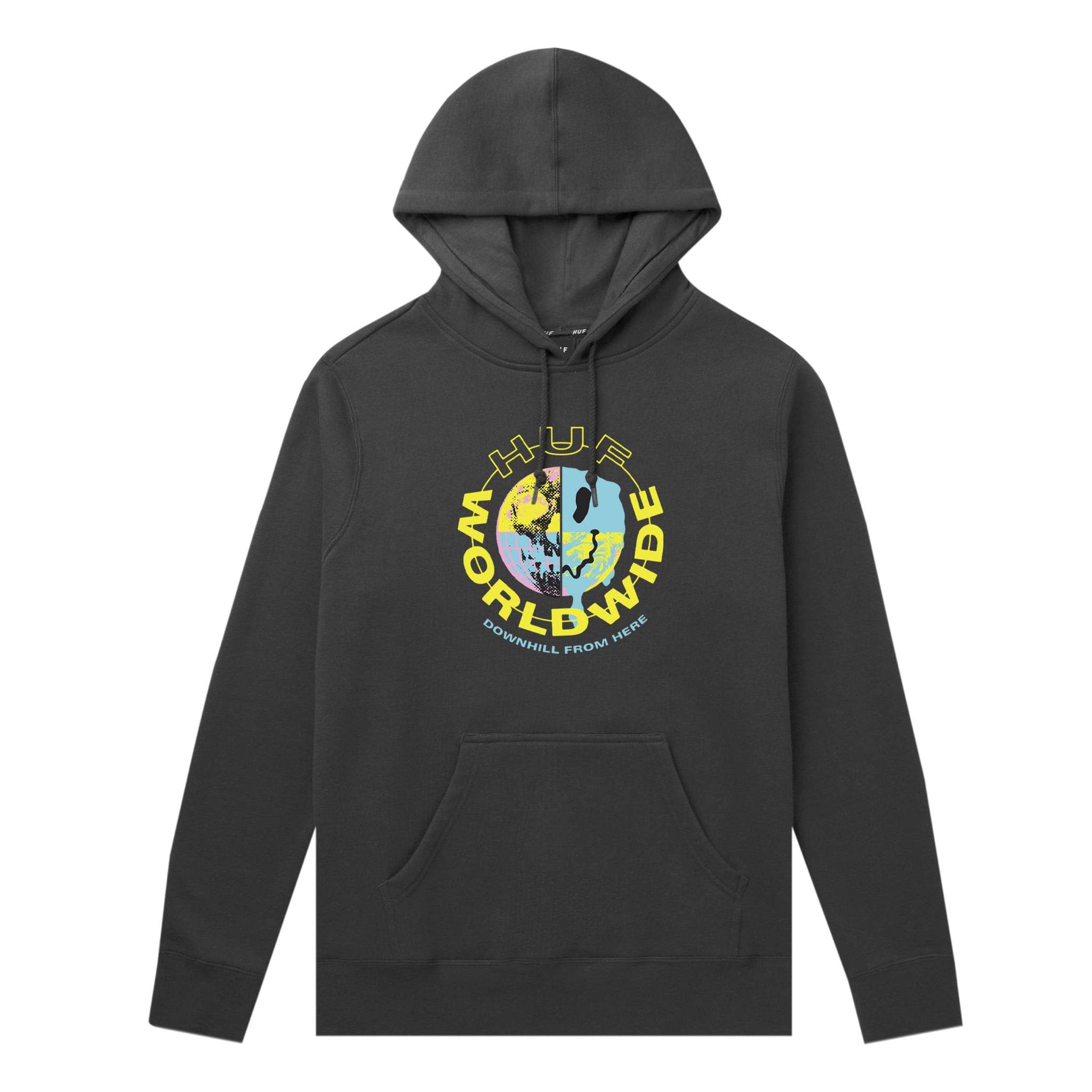 HUF OXY P O HOODIE BLACK Collateral