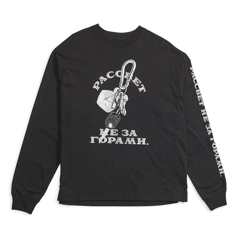 RASSVET L/S TEE // BLACK