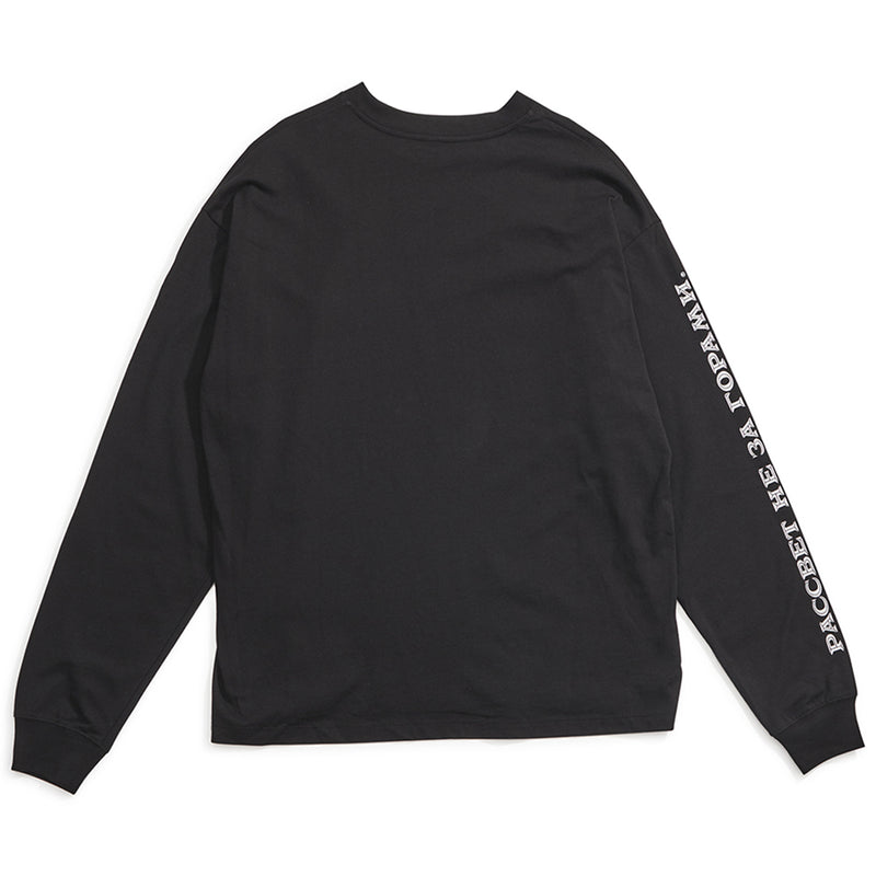 RASSVET L/S TEE // BLACK
