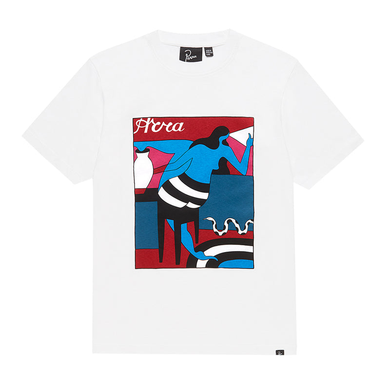 BY PARRA BAR MESSY T-SHIRT // WHITE