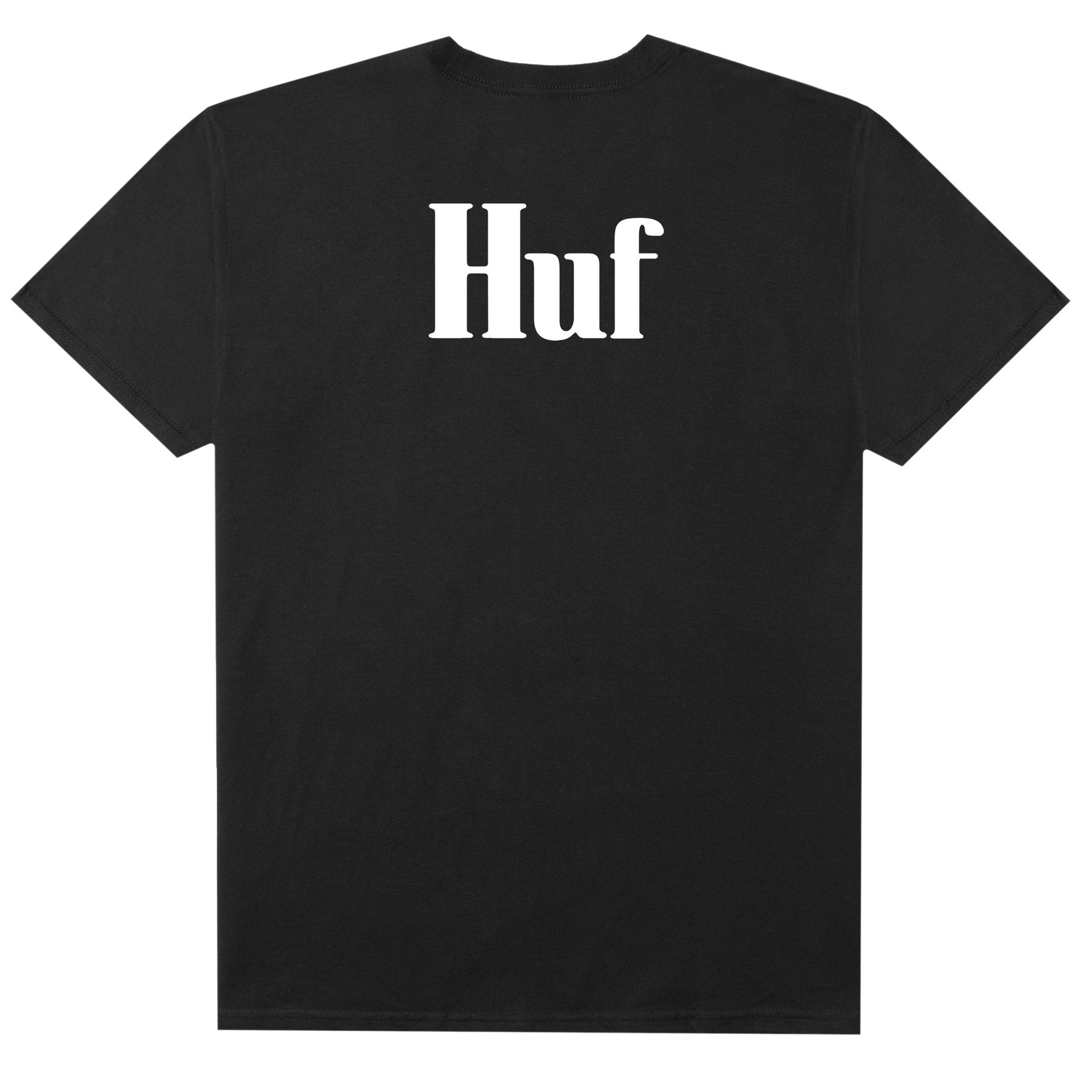 TS00898 HUF PARTYS OVER T-SHIRT BLACK
