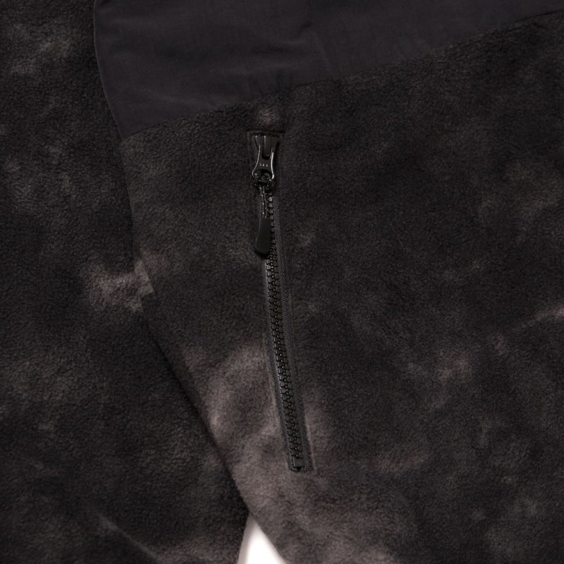 HUF POLARYS FLEECE JACKET // BLACK