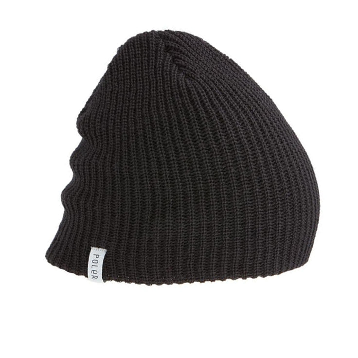 POLER TUBE CITY BEANIE // BLACK