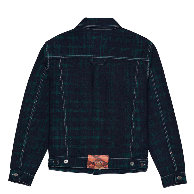 RASSVET MEN'S JACKET // GREEN CHECKS