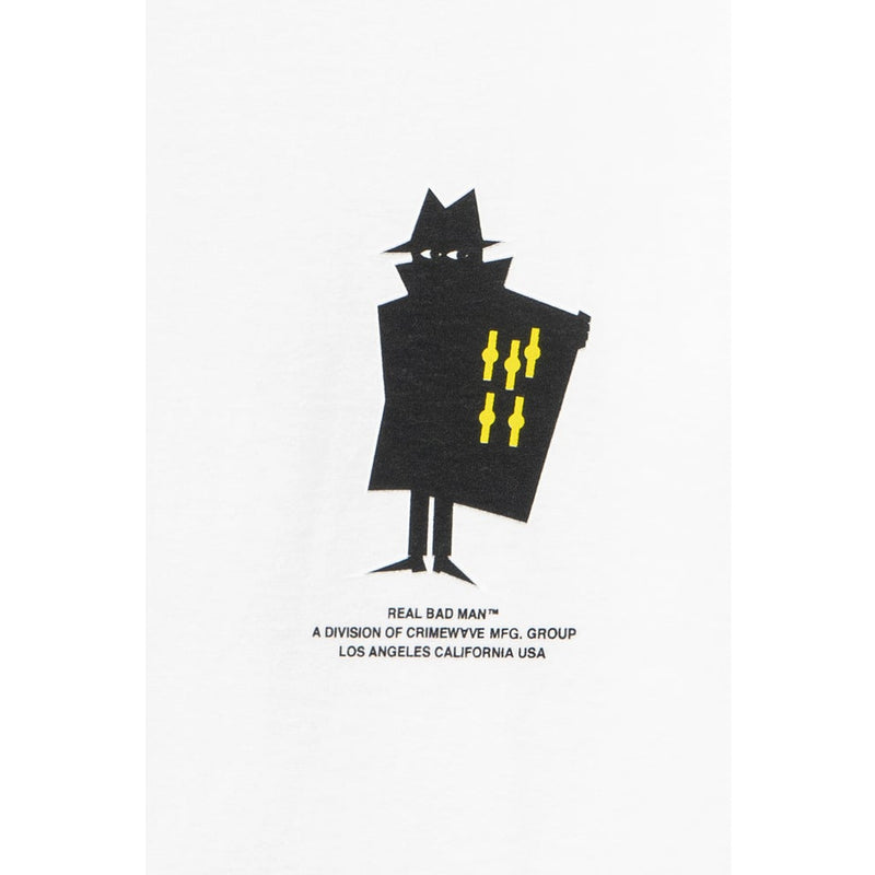REAL BAD MAN RBM 6036 LOGO TEE VOL 6 SS TEE WHITE